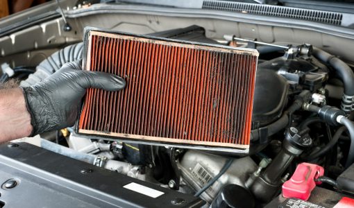 Dirty air filter